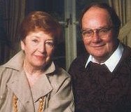 Jean Metcalfe  and Cliff Michelmore 